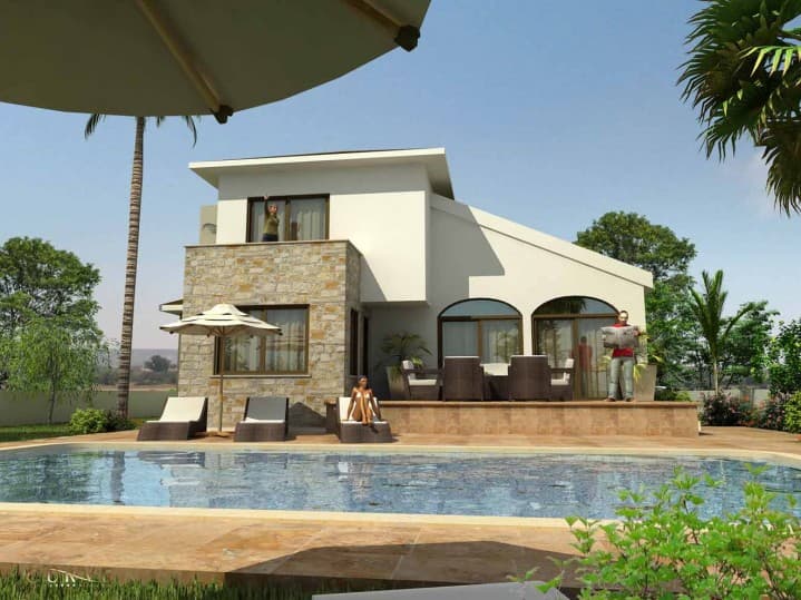 5-bedrooms house in Larnaca, Cyprus.