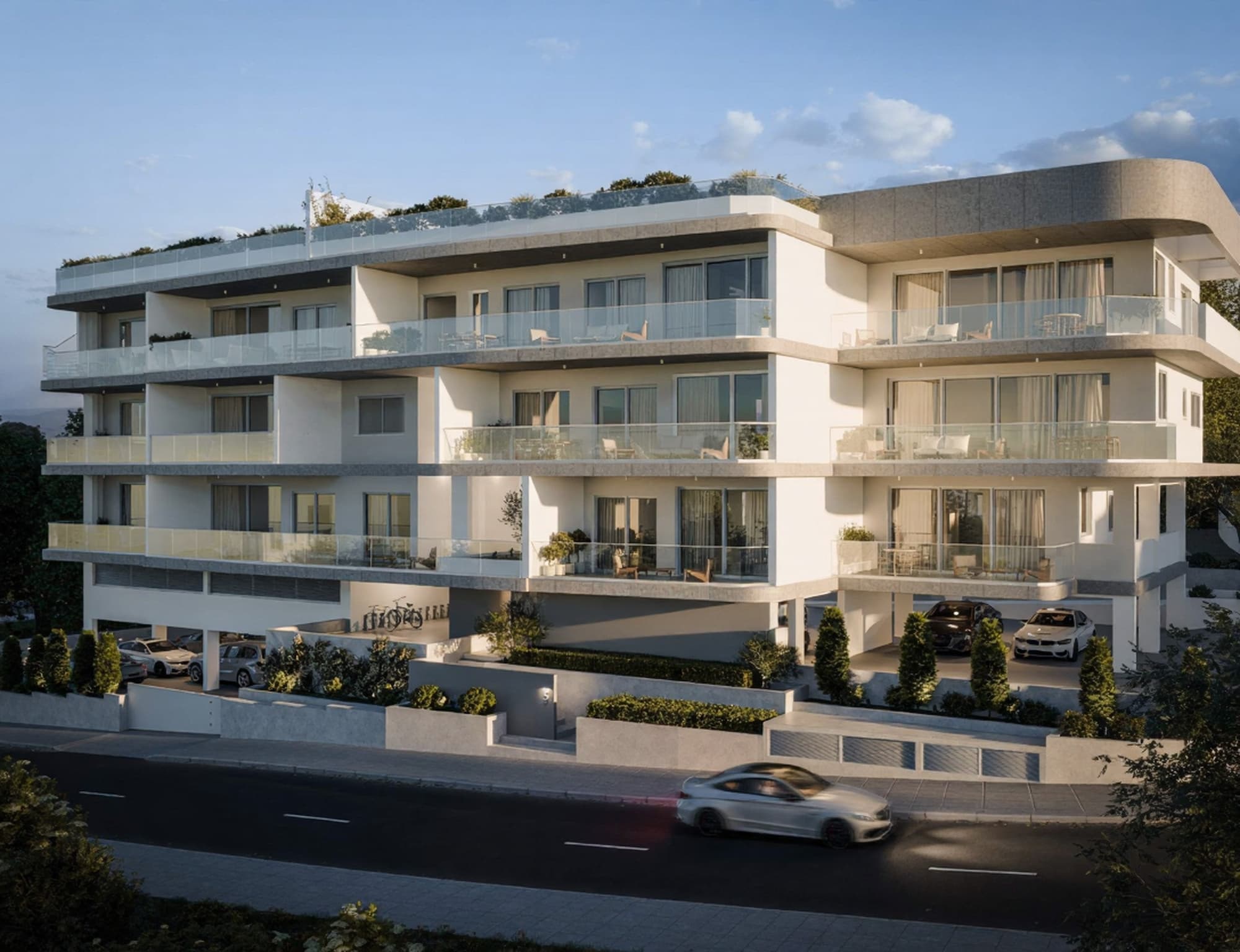 3-bedrooms apartments in Limassol, Cyprus.
