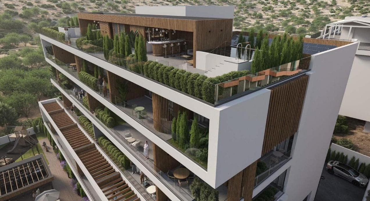 2-bedrooms apartments in Limassol, Cyprus.