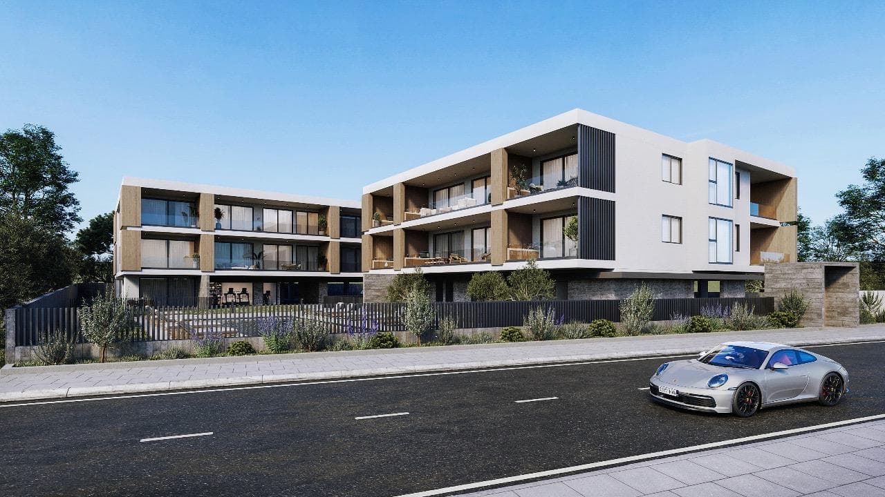 2-bedrooms apartments in Paphos, Cyprus.