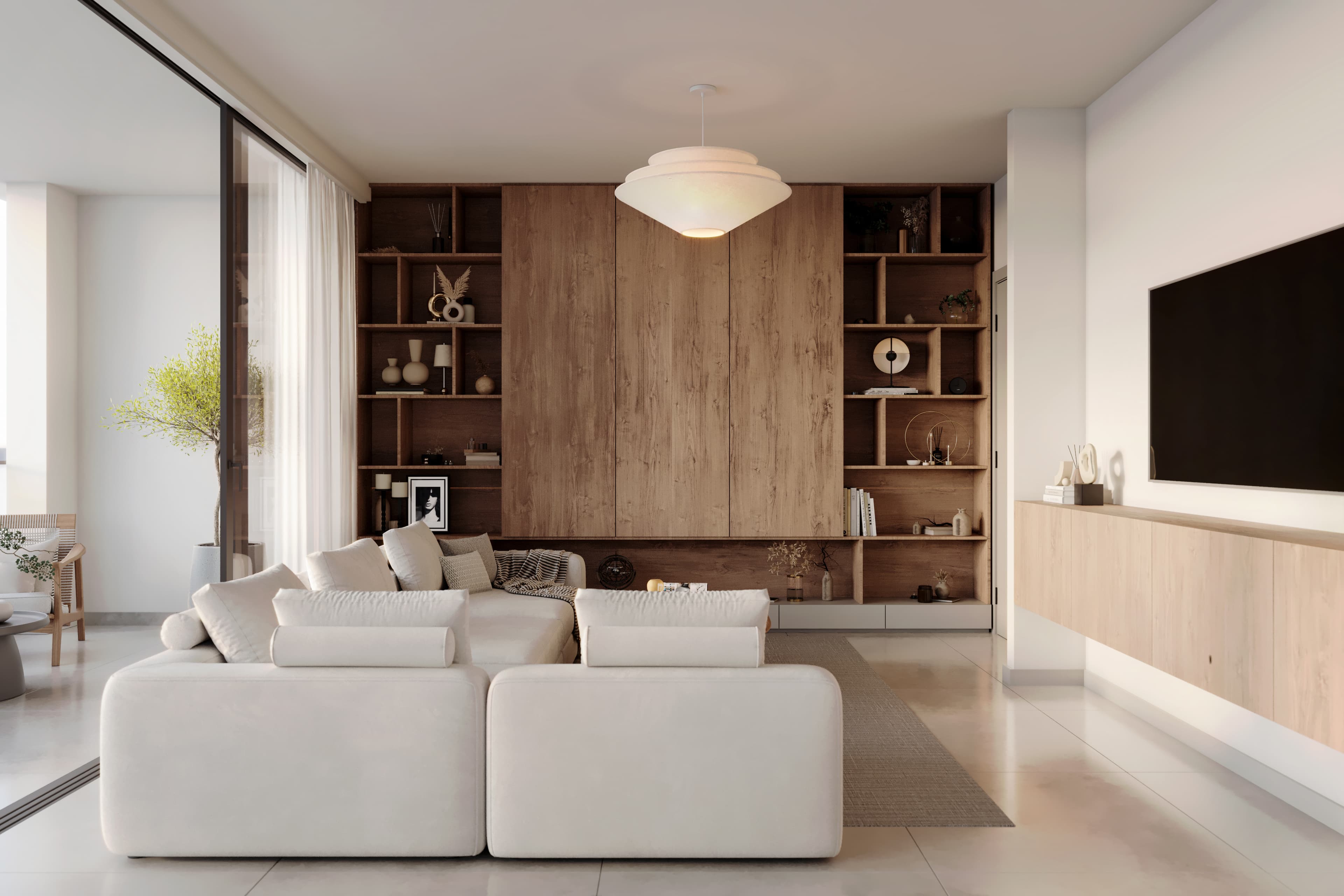 2-bedrooms apartments in Nicosia, Cyprus.