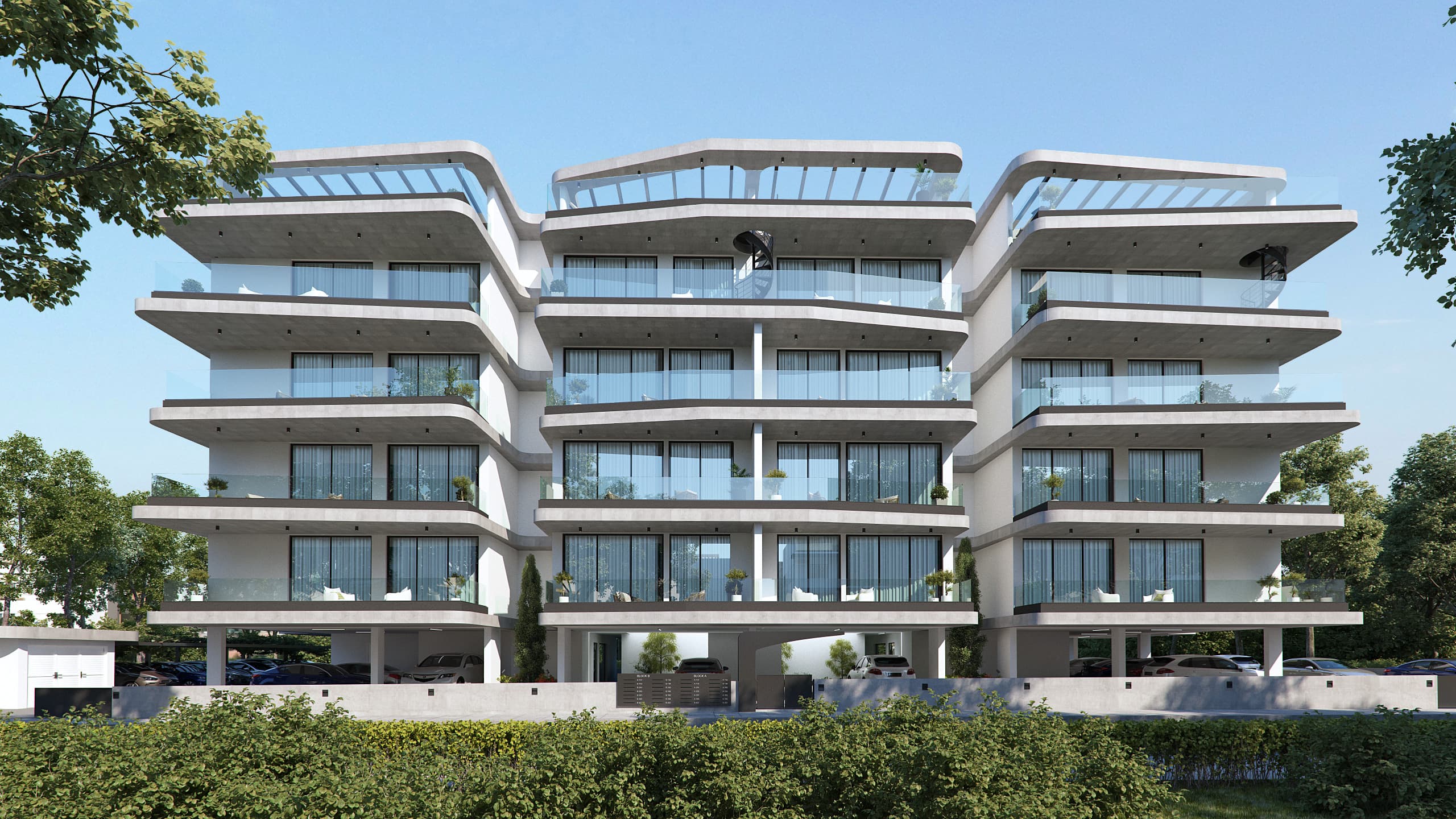 2-bedrooms apartments in Larnaca, Cyprus.
