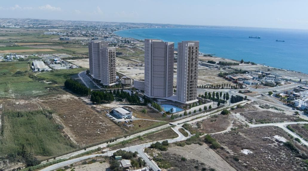 2-bedrooms apartments in Larnaca, Cyprus.