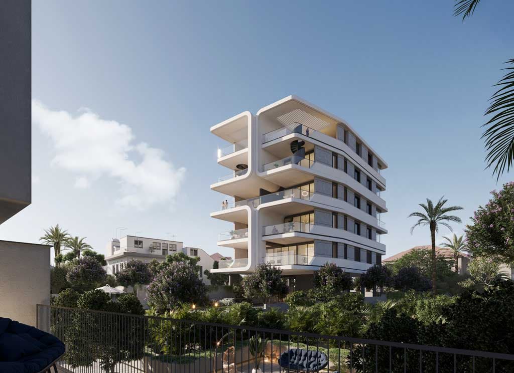 2-bedrooms apartments in Limassol, Cyprus.