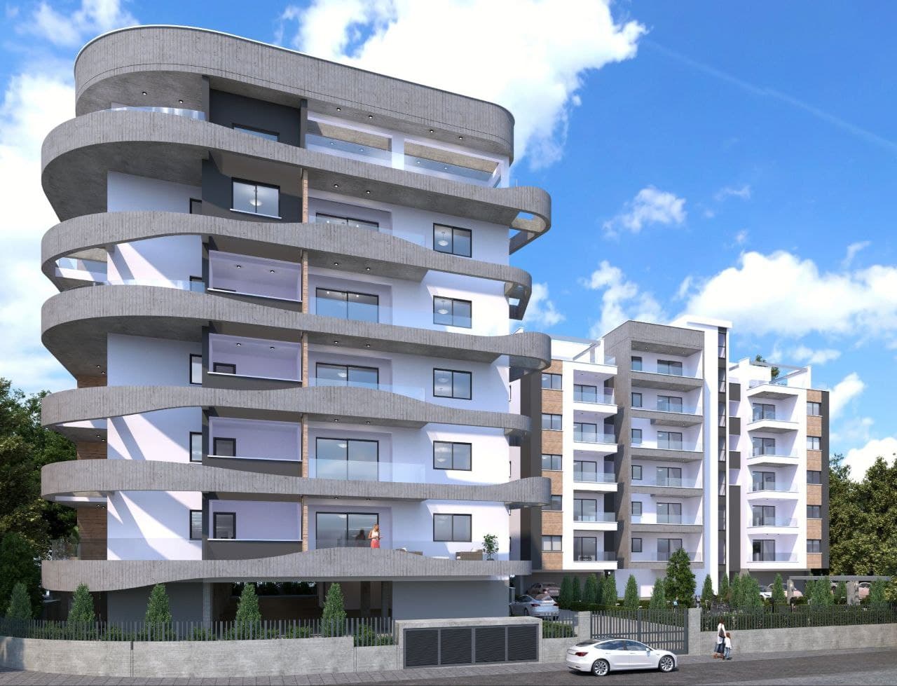 1-bedrooms apartments in Limassol, Cyprus.