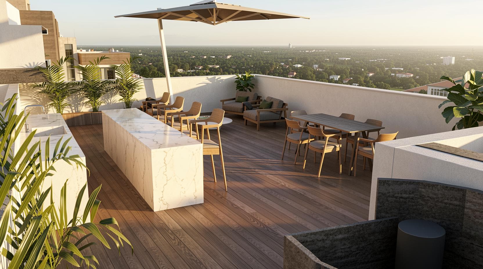 2-bedrooms apartments in Larnaca, Cyprus.