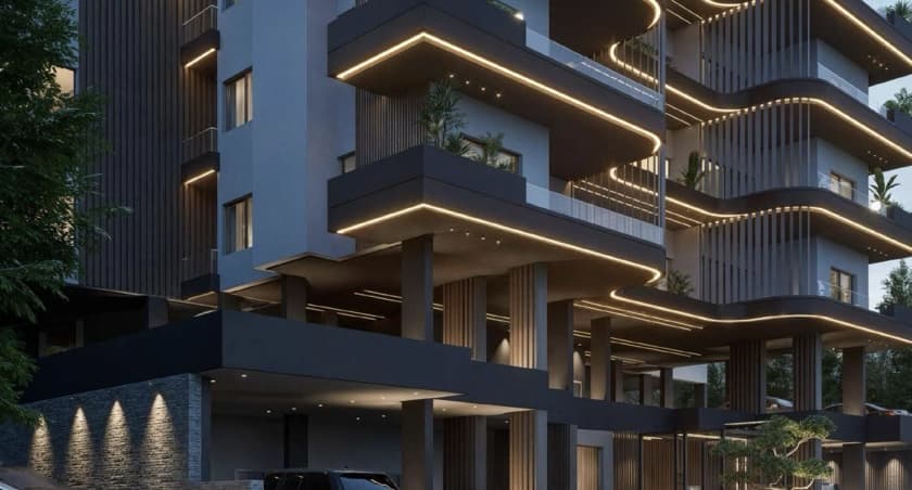 2-bedrooms apartments in Limassol, Cyprus.