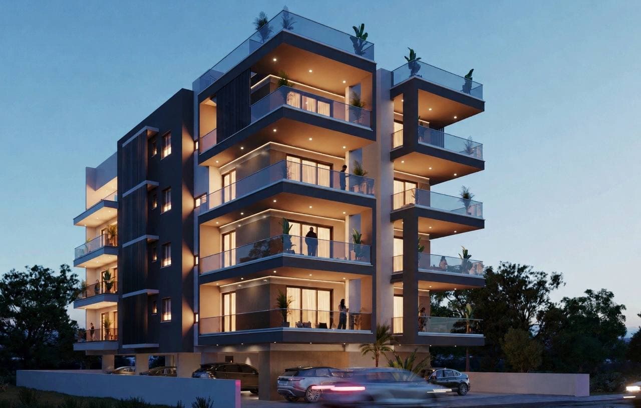 2-bedrooms apartments in Larnaca, Cyprus.