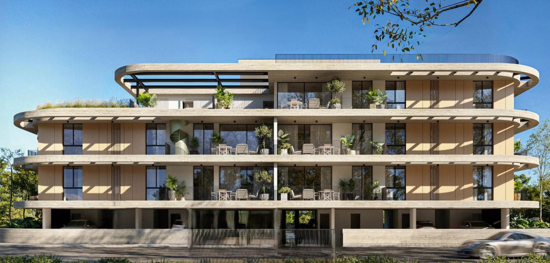 3-bedrooms apartments in Nicosia, Cyprus.
