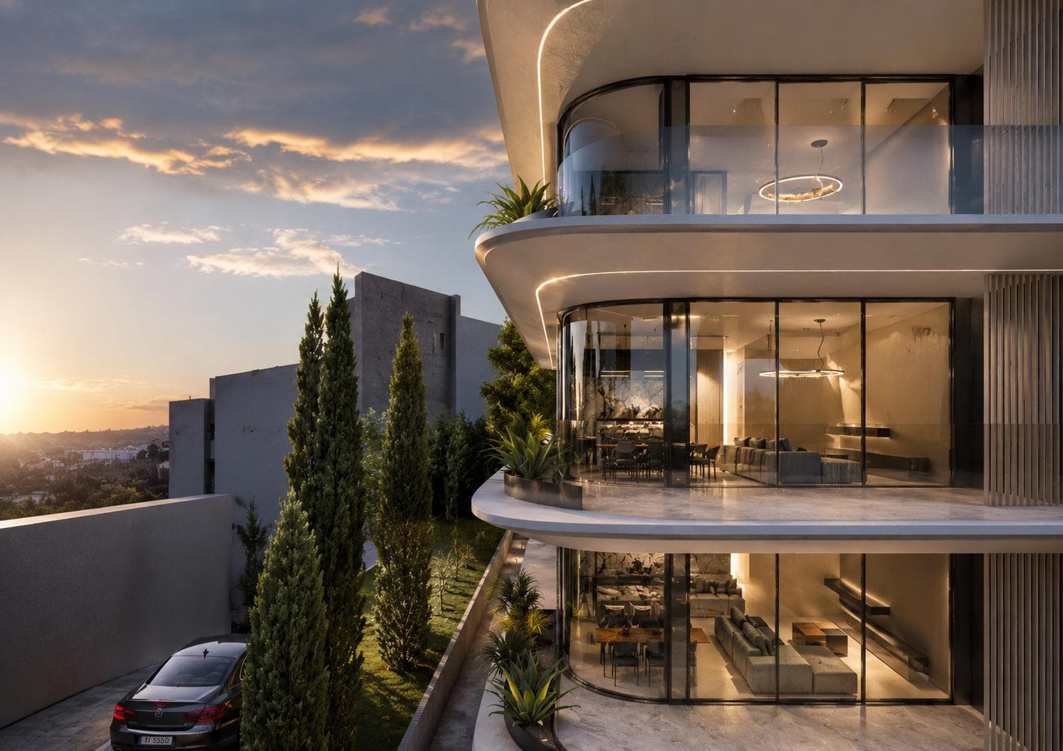 2-bedrooms apartments in Paphos, Cyprus.