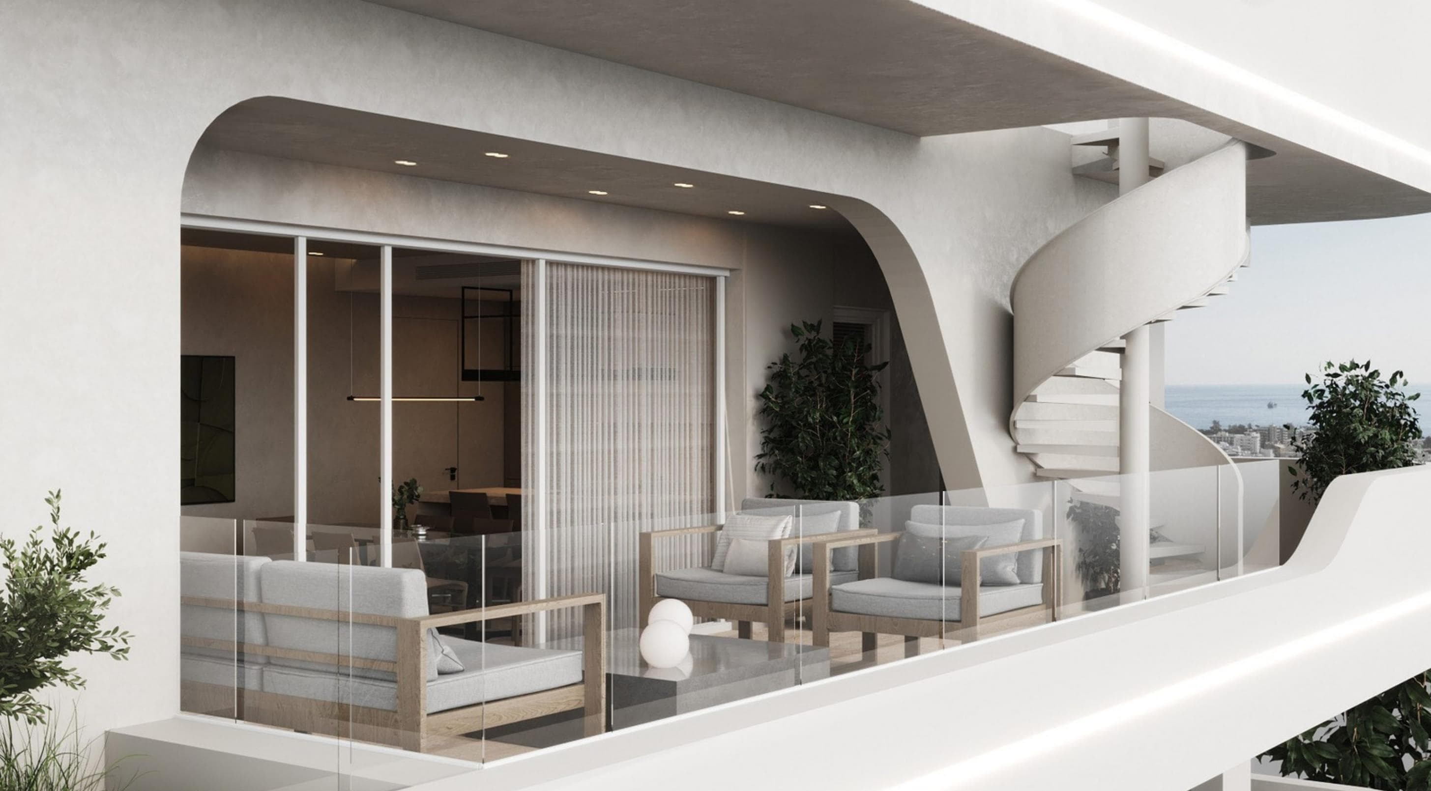 2-bedrooms apartments in Limassol, Cyprus.