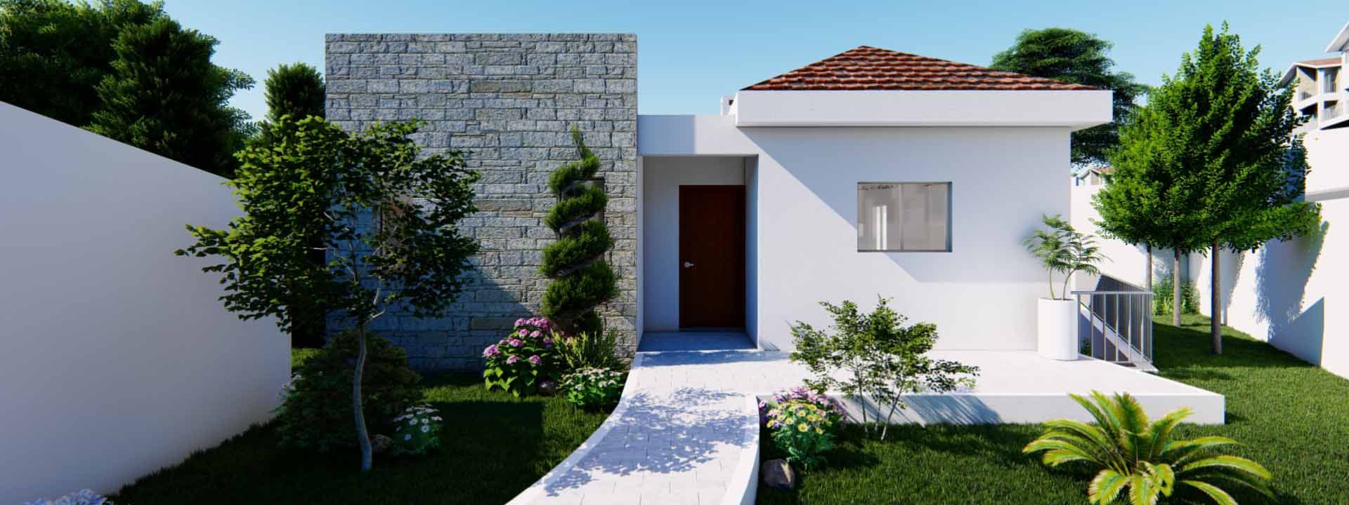4-bedrooms house in Paphos, Cyprus.