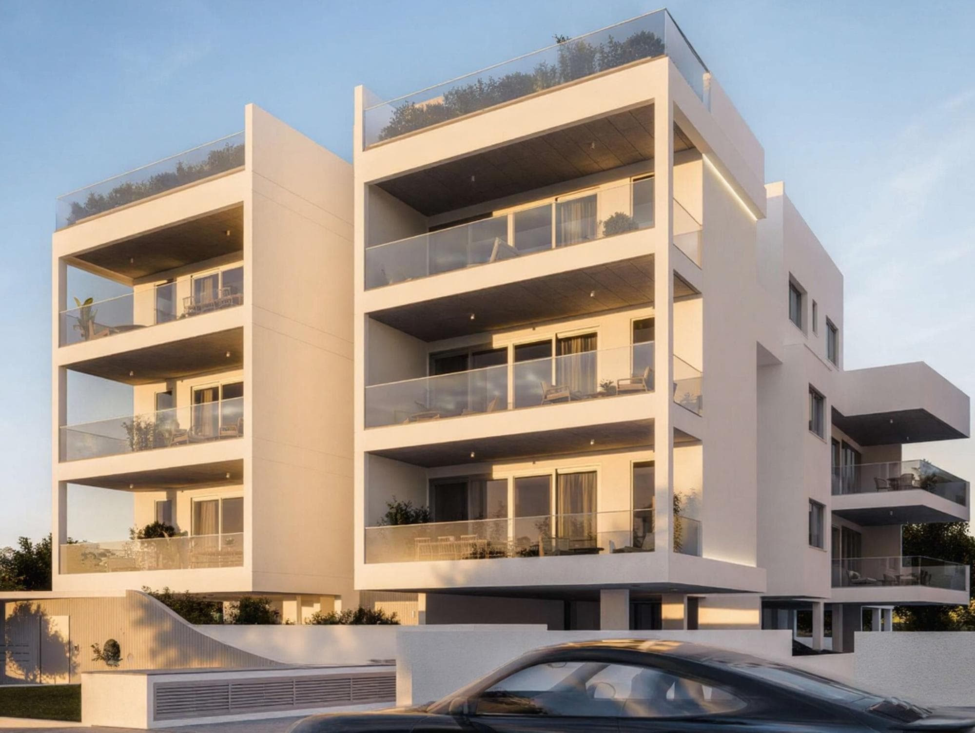 2-bedrooms apartments in Limassol, Cyprus.