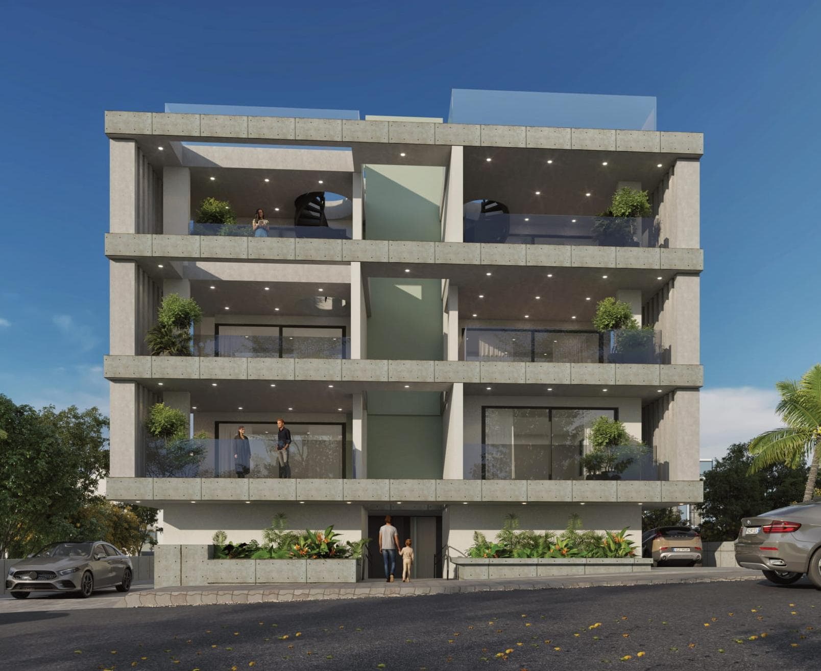 2-bedrooms apartments in Famagusta, Cyprus.