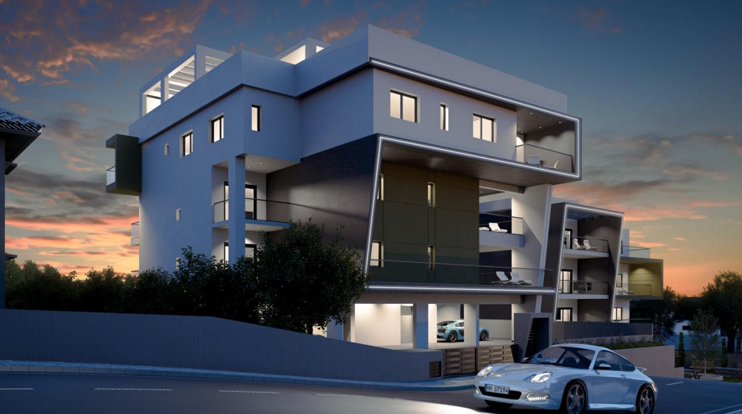 3-bedrooms apartments in Limassol, Cyprus.
