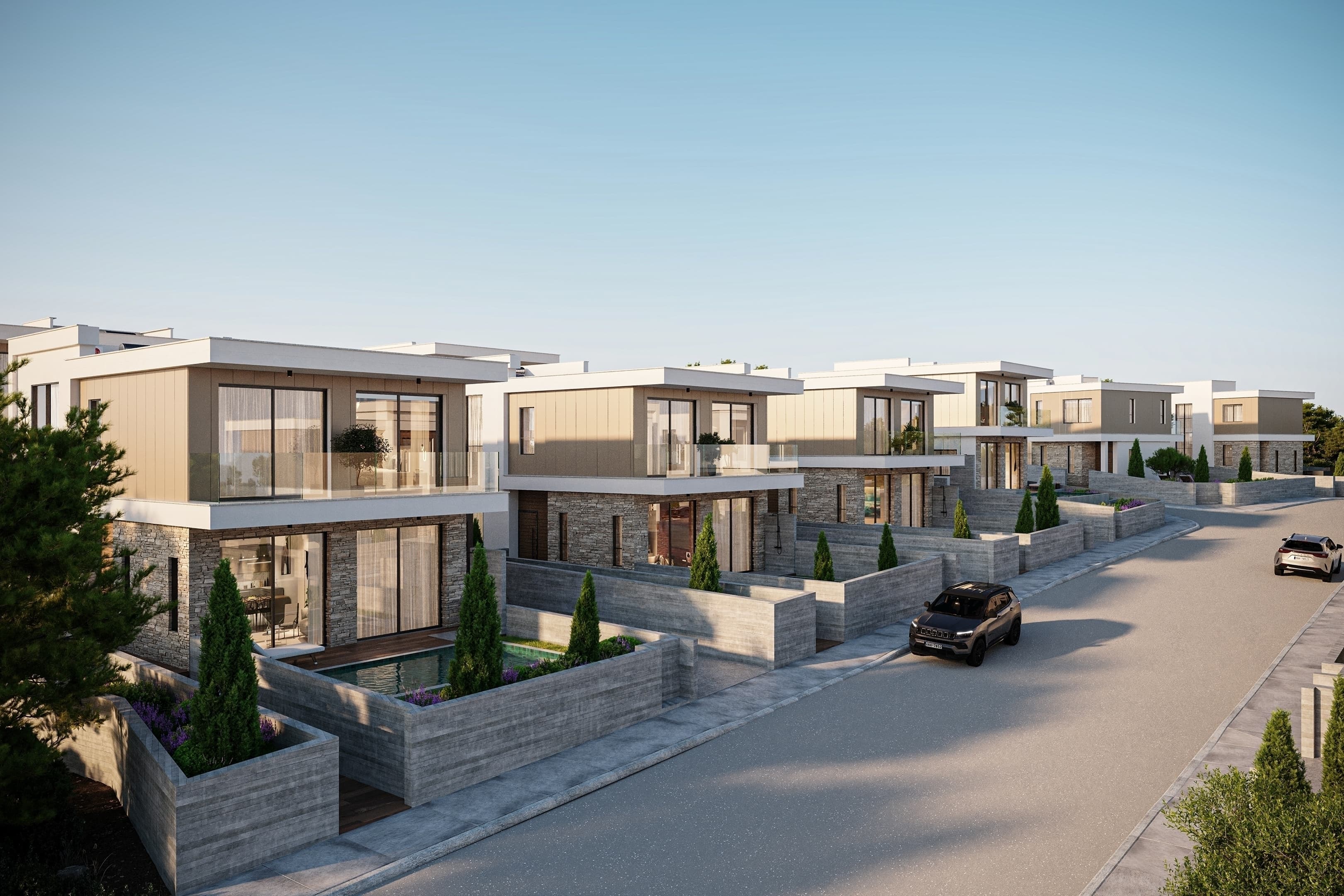 3-bedrooms house in Paphos, Cyprus.