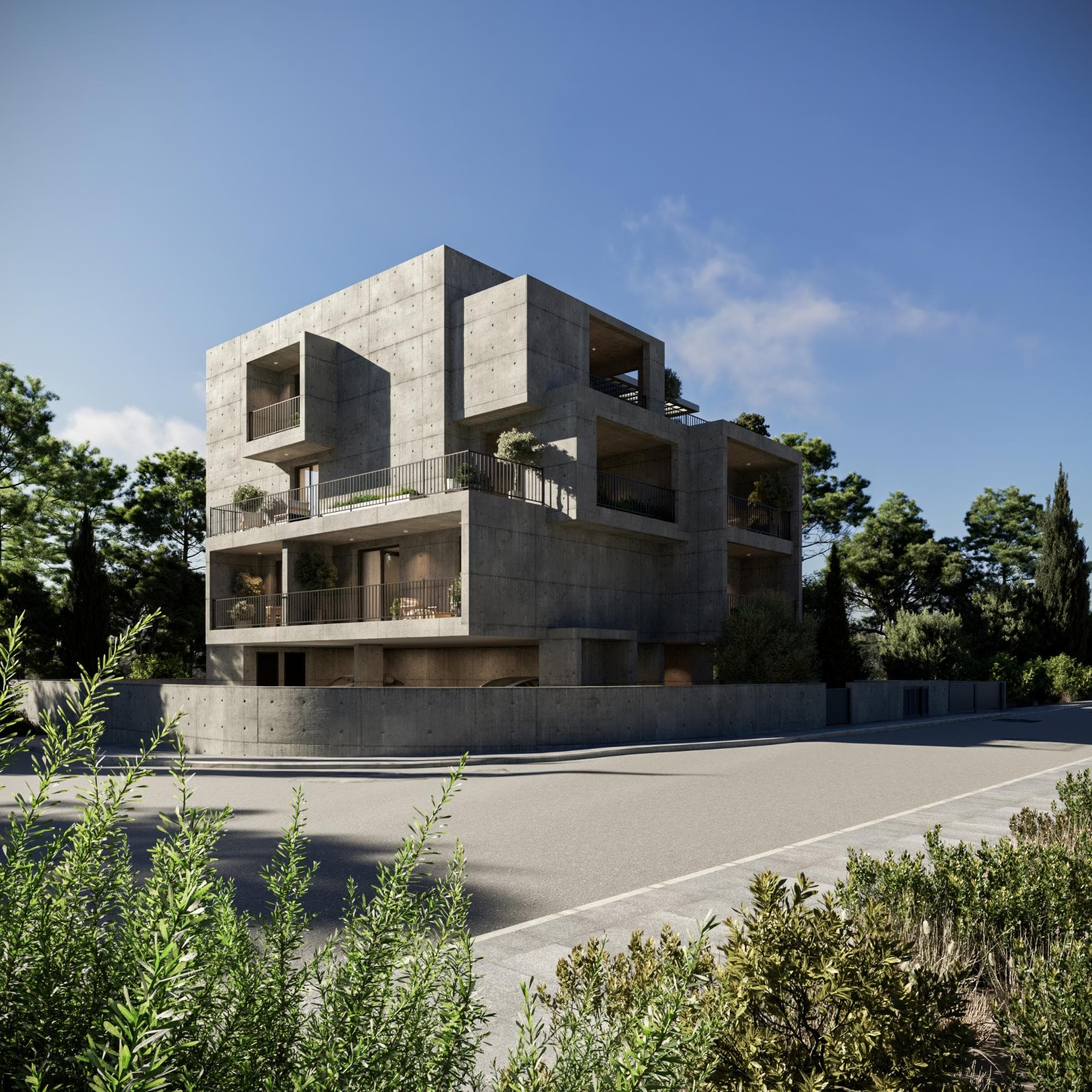1-bedrooms apartments in Paphos, Cyprus.