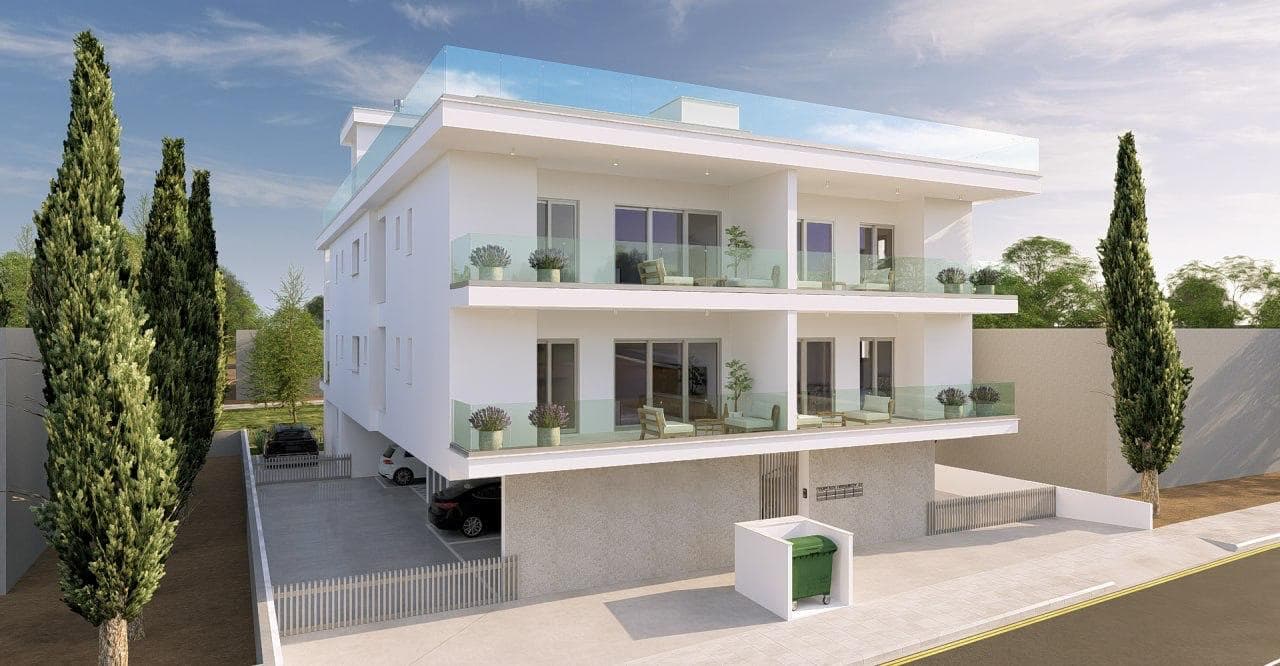 2-bedrooms apartments in Nicosia, Cyprus.