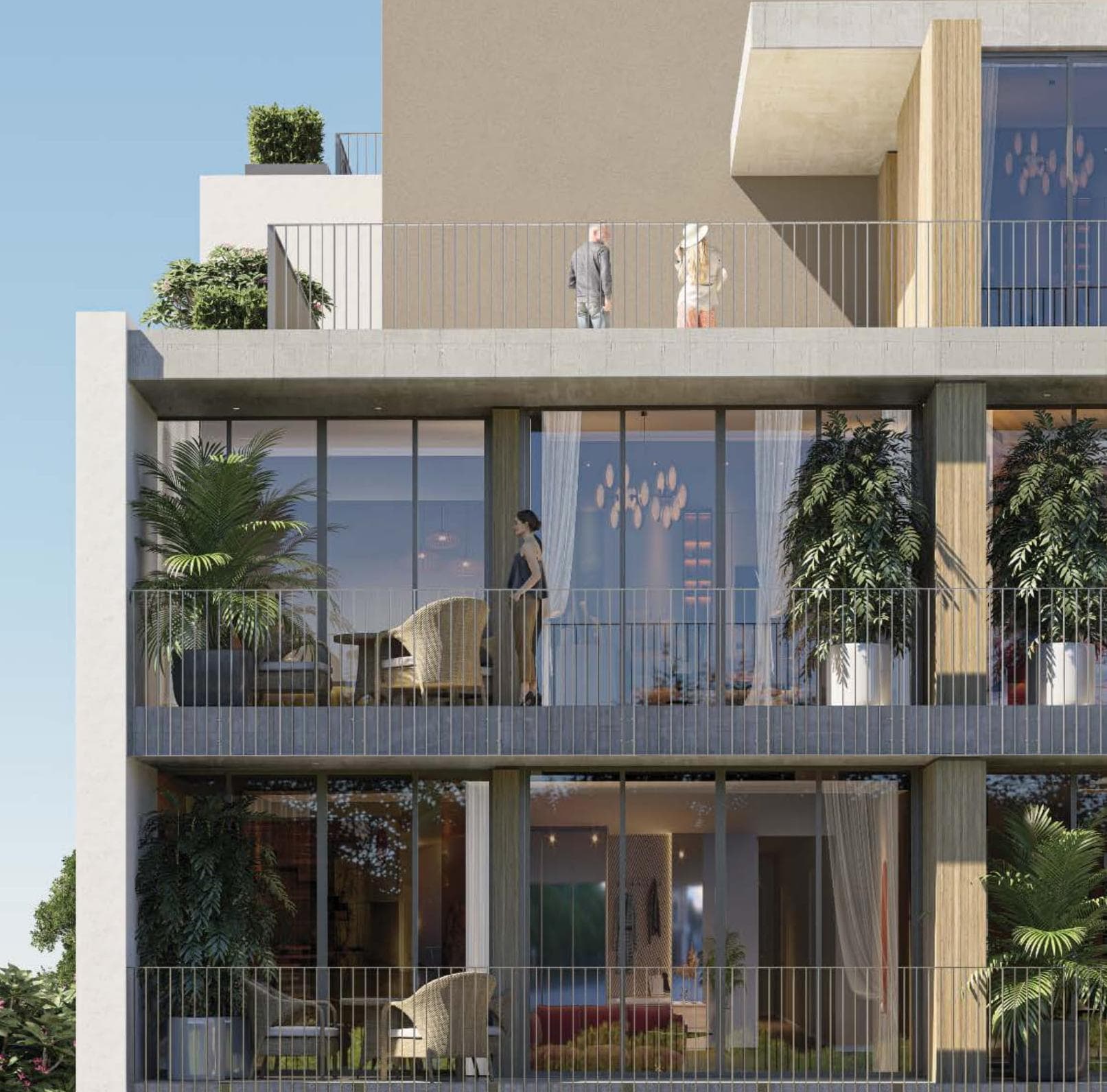 2-bedrooms apartments in Larnaca, Cyprus.