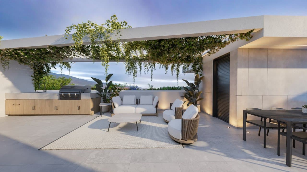 2-bedrooms apartments in Limassol, Cyprus.