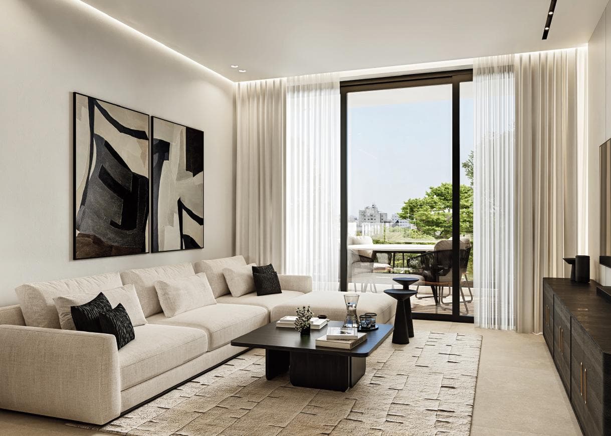 2-bedrooms apartments in Larnaca, Cyprus.