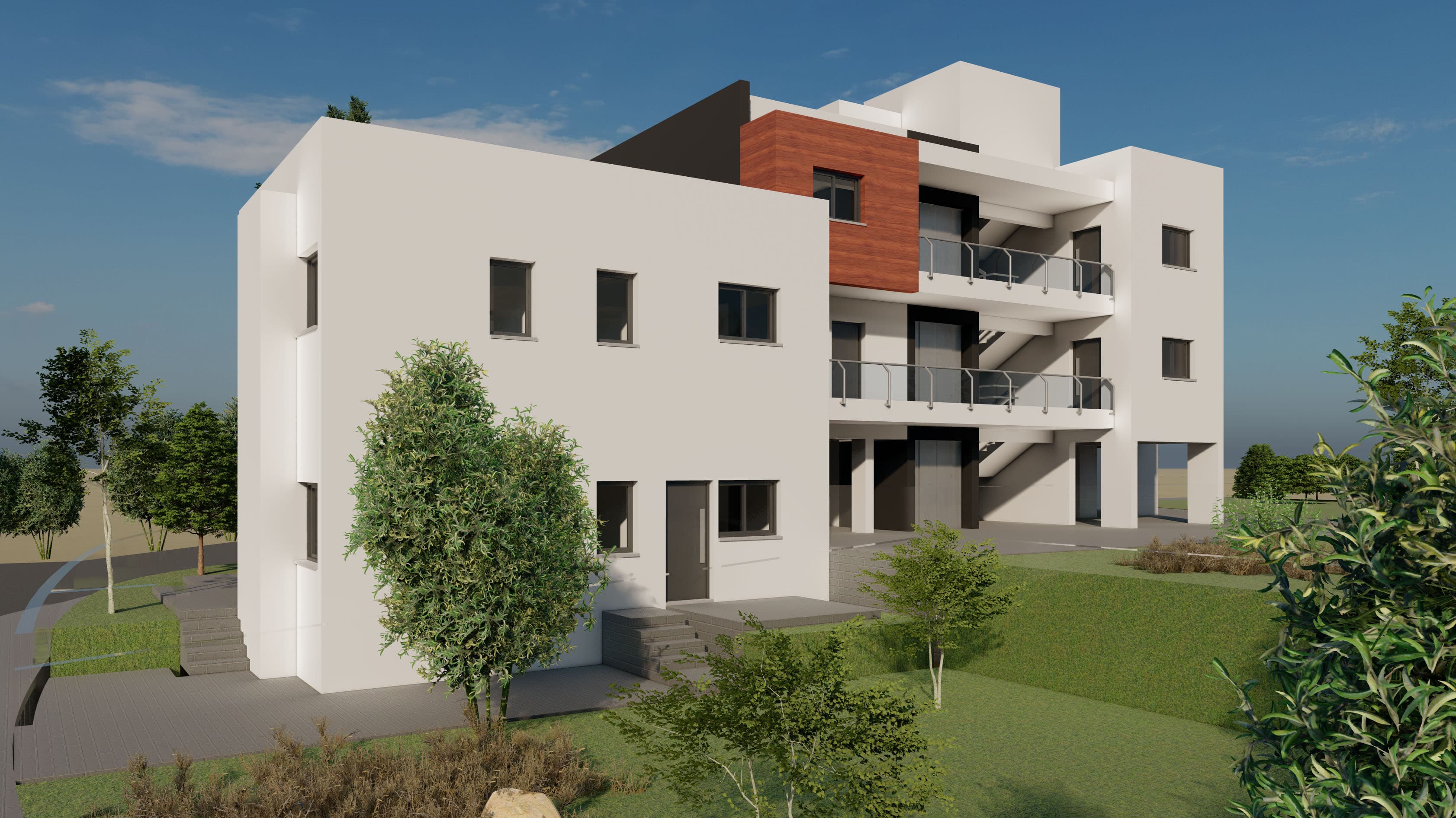 2-bedrooms apartments in Famagusta, Cyprus.