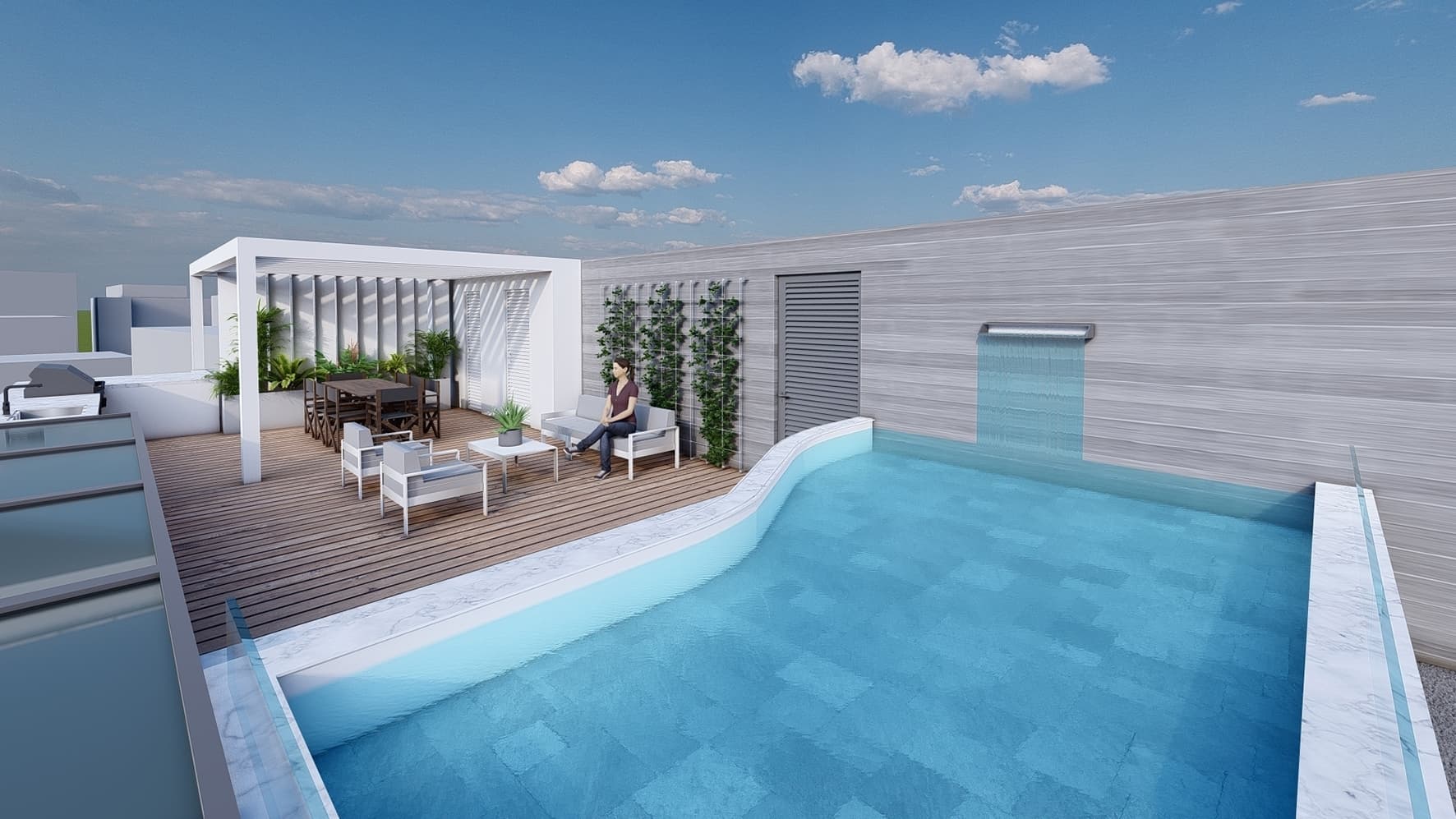 2-bedrooms apartments in Paphos, Cyprus.