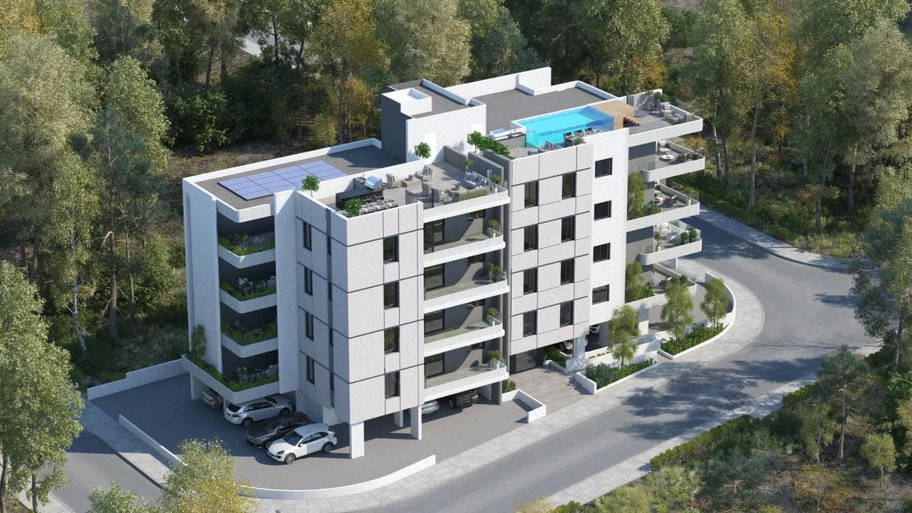 2-bedrooms apartments in Larnaca, Cyprus.