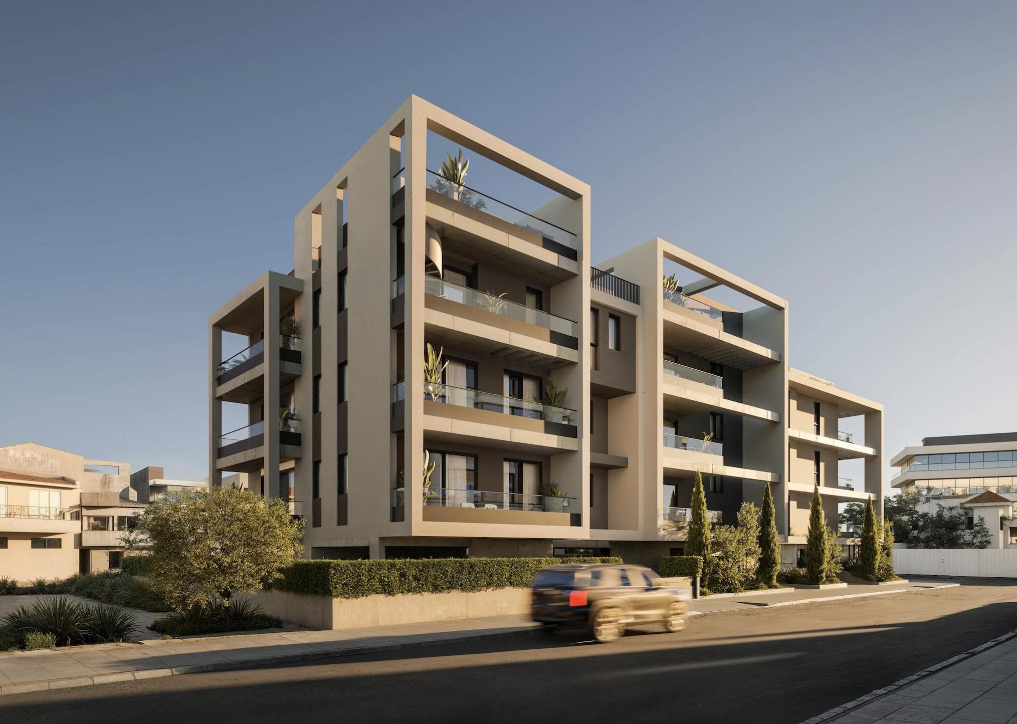 1-bedrooms apartments in Limassol, Cyprus.