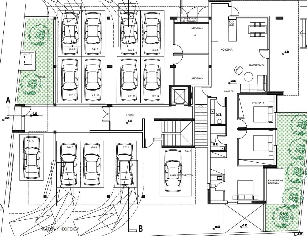 3-bedrooms apartments in Nicosia, Cyprus.
