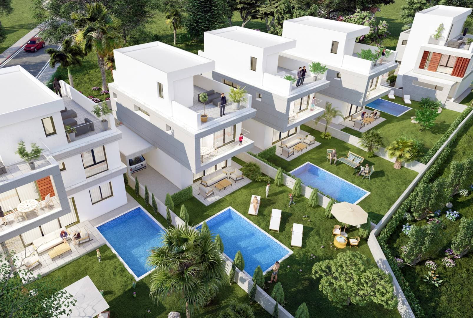 4-bedrooms house in Limassol, Cyprus.