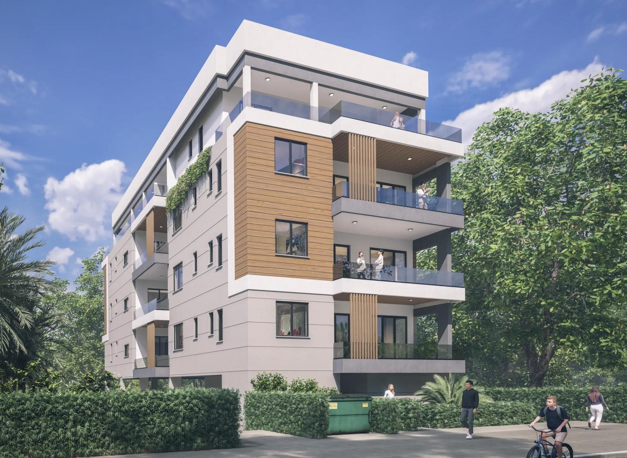 2-bedrooms apartments in Nicosia, Cyprus.