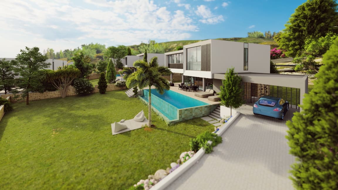 4-bedrooms house in Paphos, Cyprus.