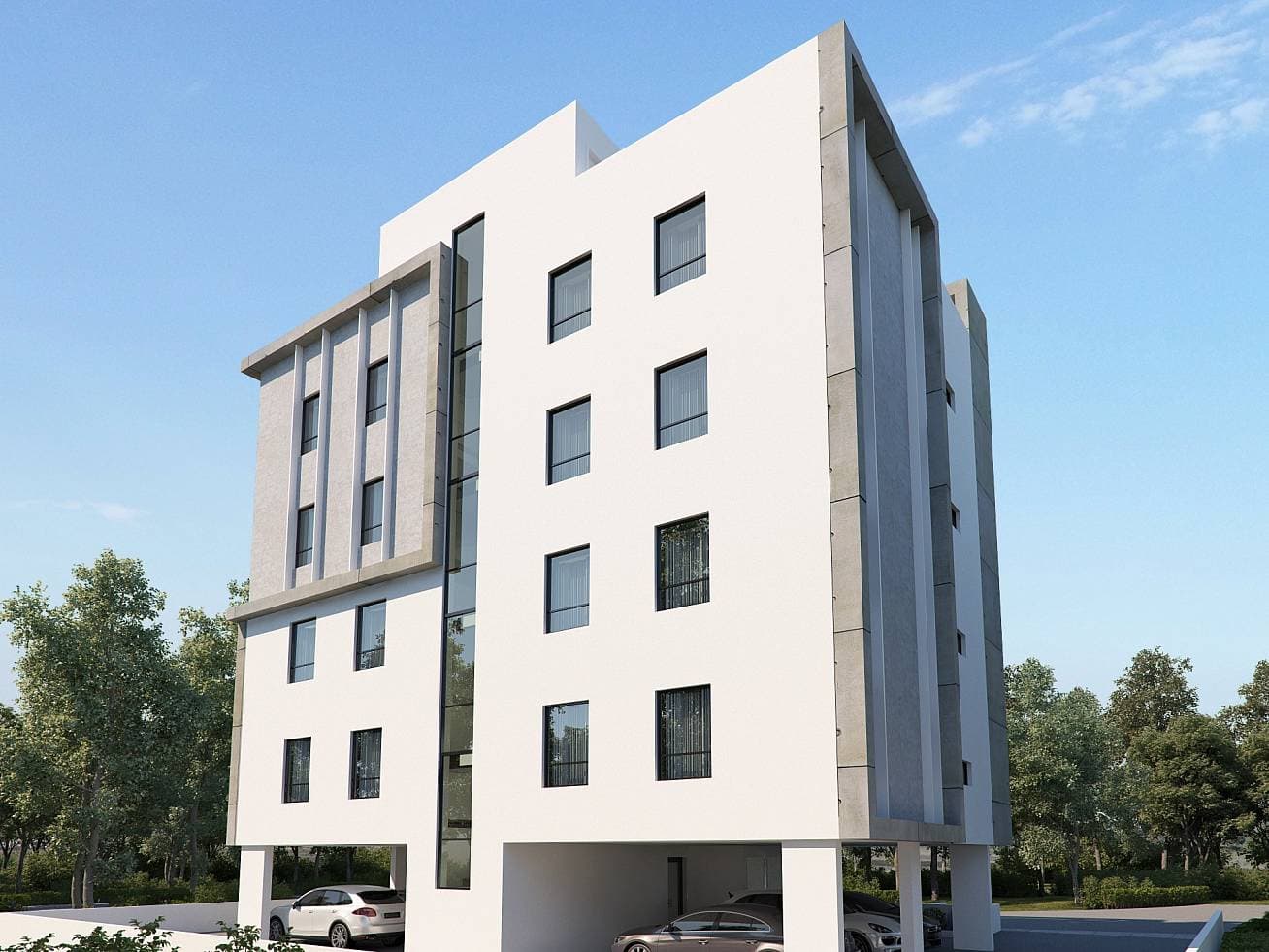 2-bedrooms apartments in Larnaca, Cyprus.