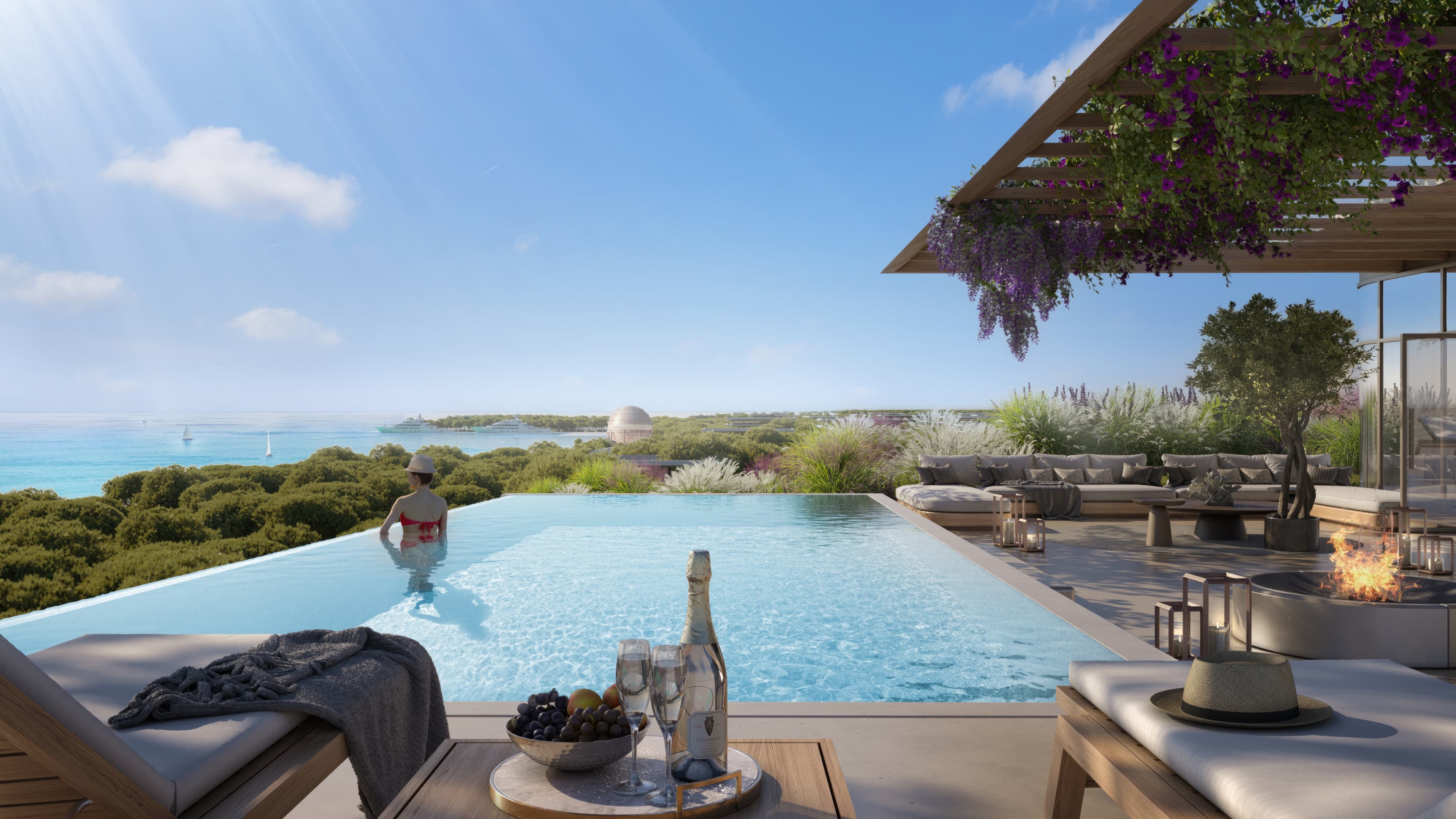2-bedrooms apartments in Larnaca, Cyprus.