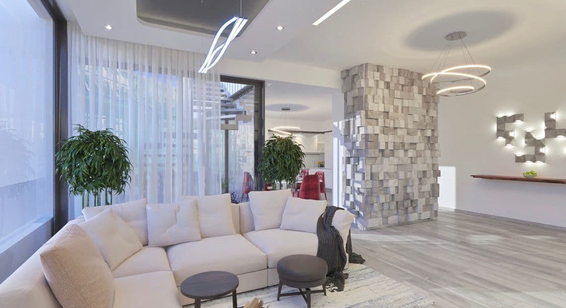 3-bedrooms apartments in Limassol, Cyprus.