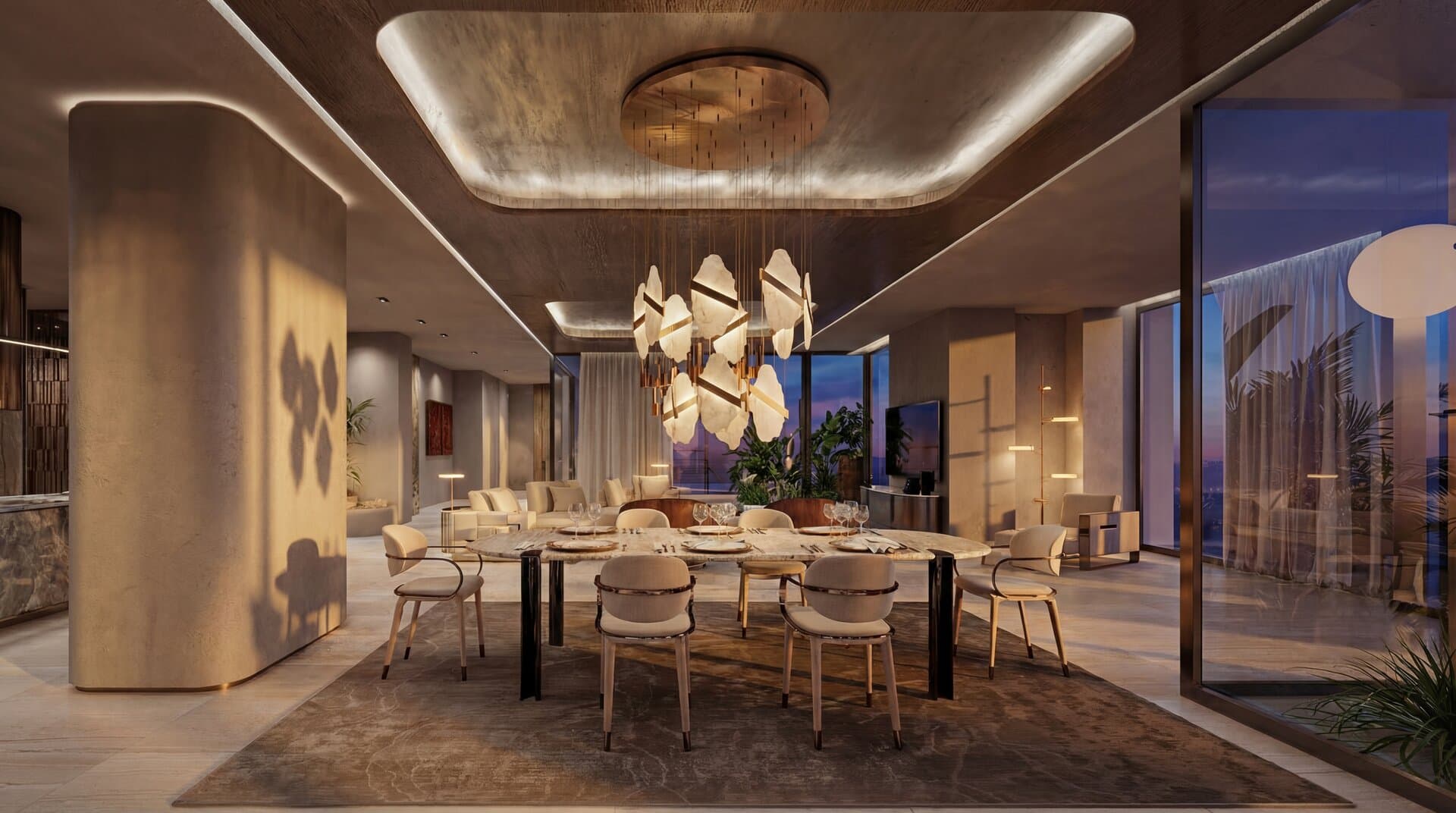 2-bedrooms apartments in Limassol, Cyprus.