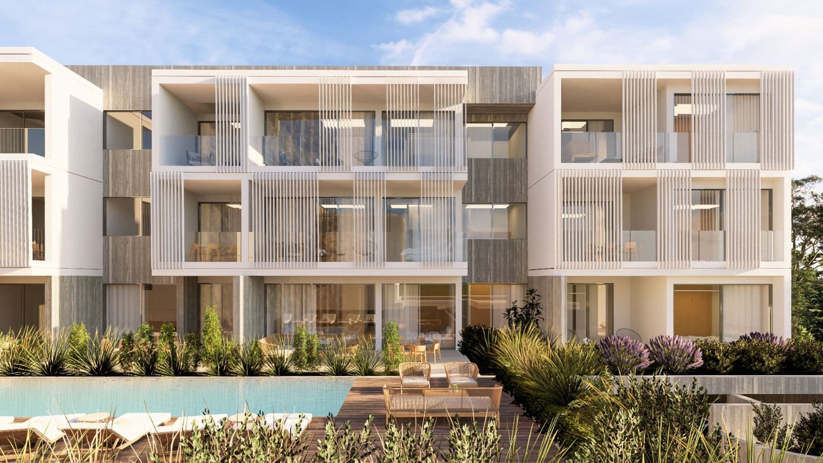 2-bedrooms apartments in Paphos, Cyprus.