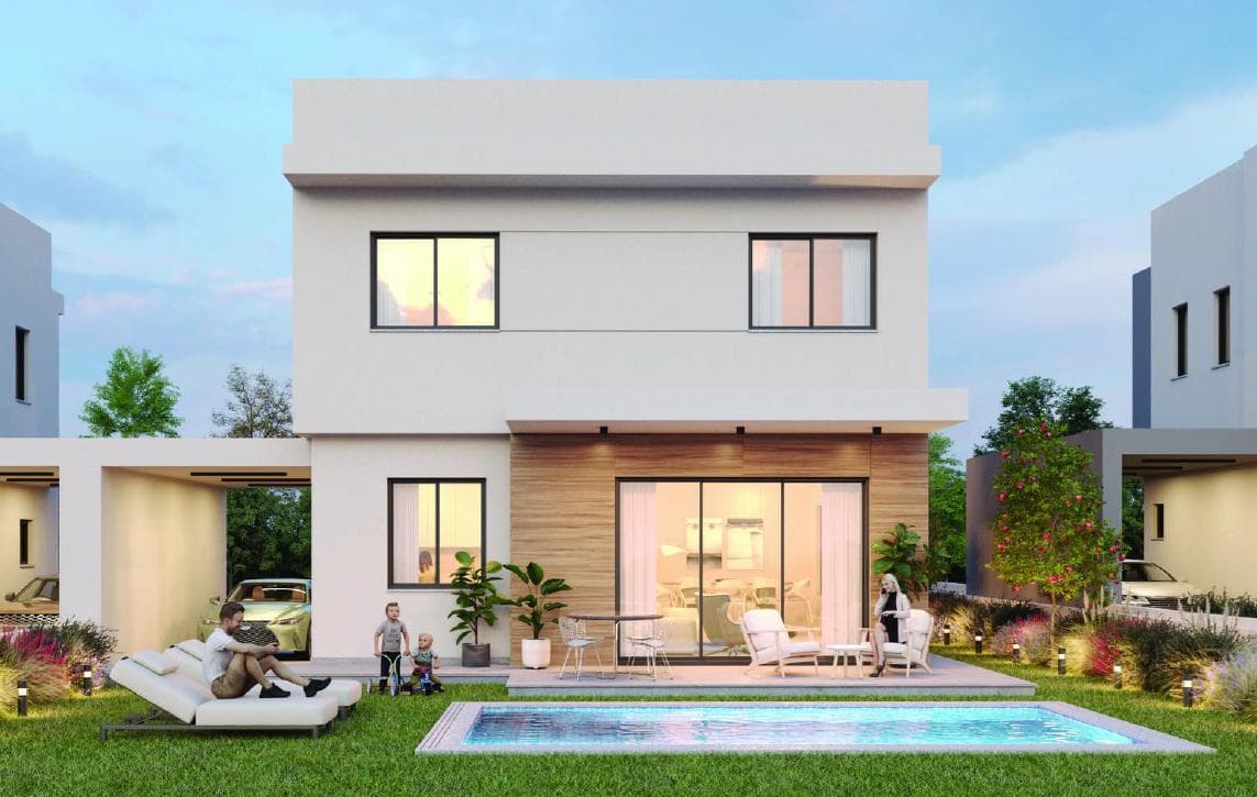 3-bedrooms house in Nicosia, Cyprus.