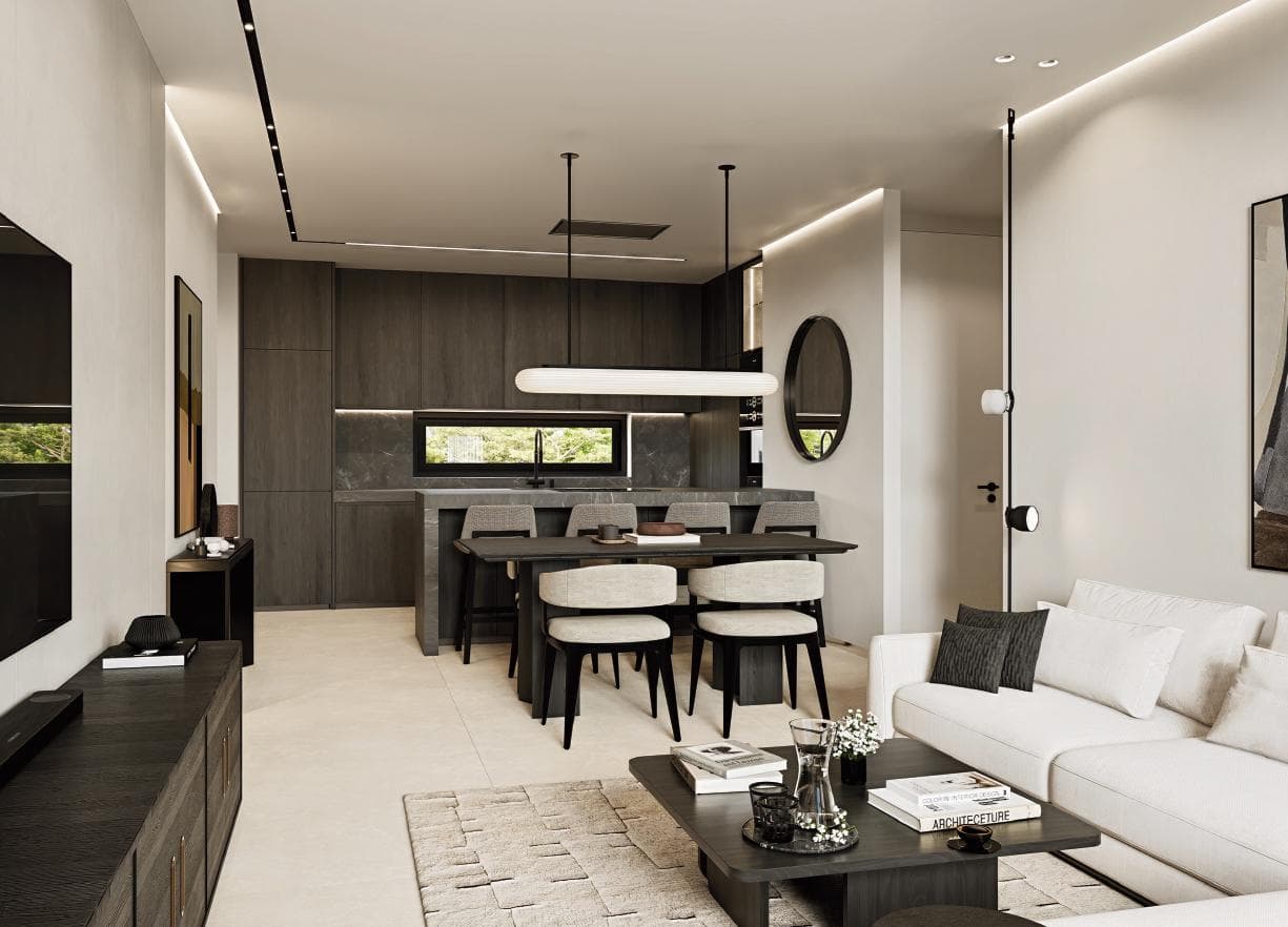 2-bedrooms apartments in Larnaca, Cyprus.