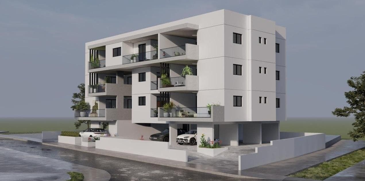 2-bedrooms apartments in Nicosia, Cyprus.