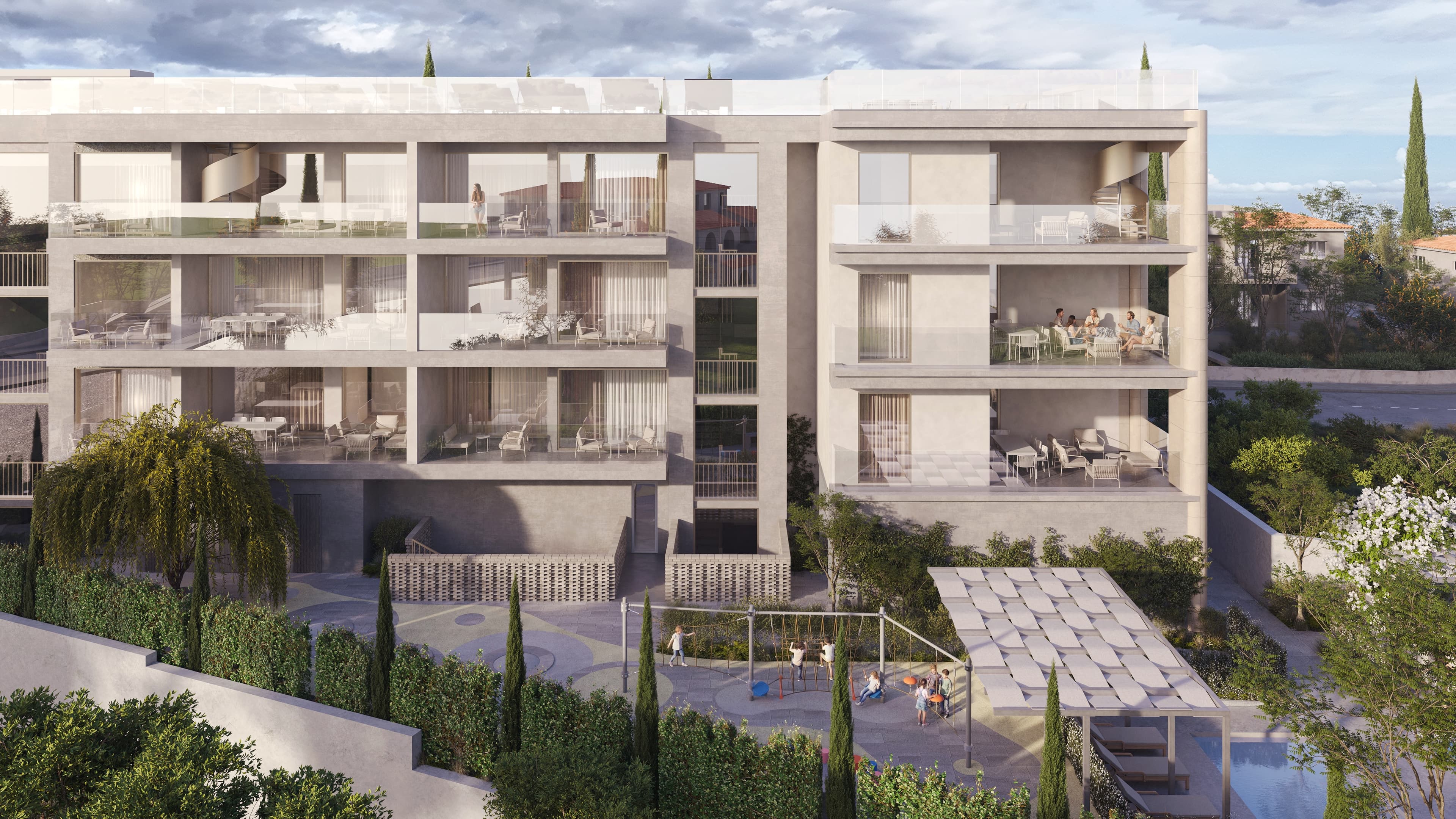 1-bedrooms apartments in Paphos, Cyprus.