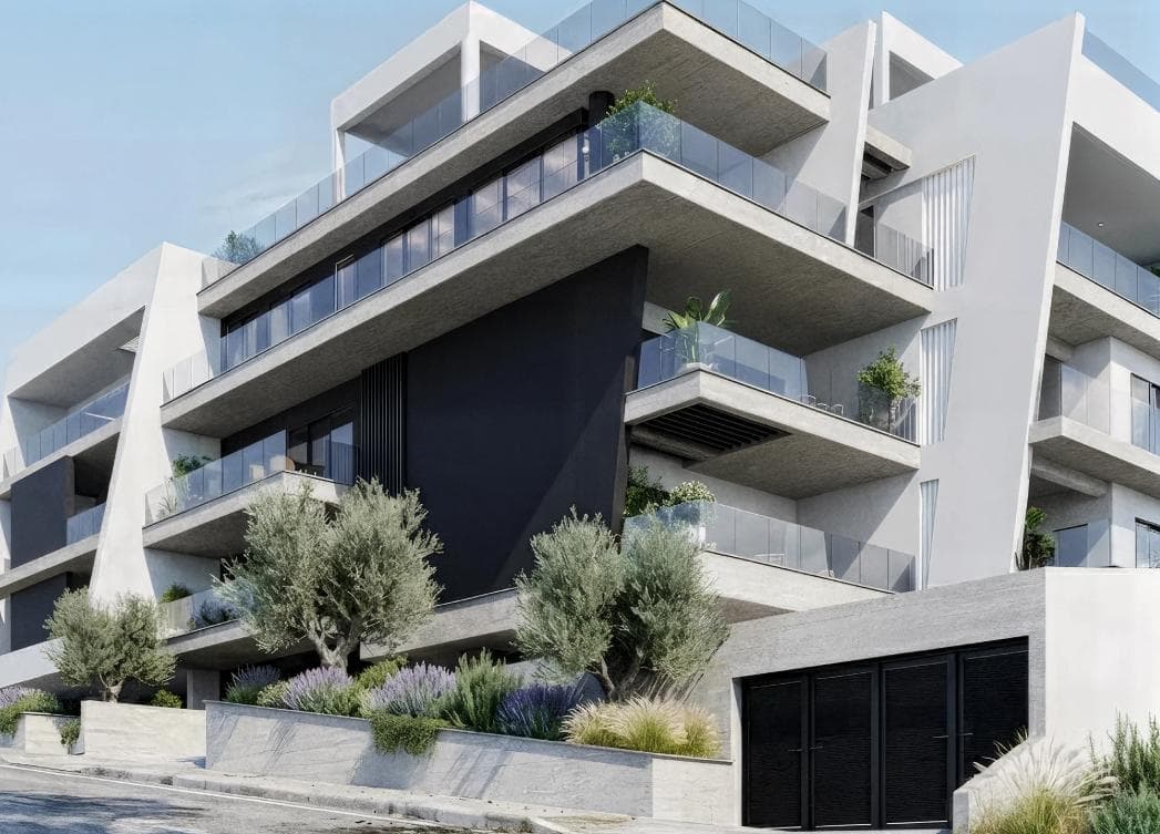 2-bedrooms apartments in Limassol, Cyprus.
