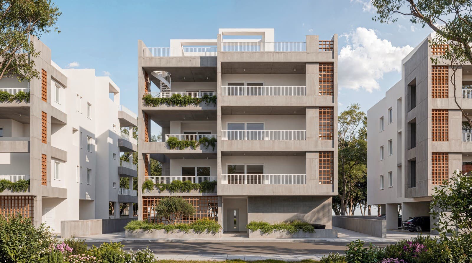 3-bedrooms apartments in Larnaca, Cyprus.