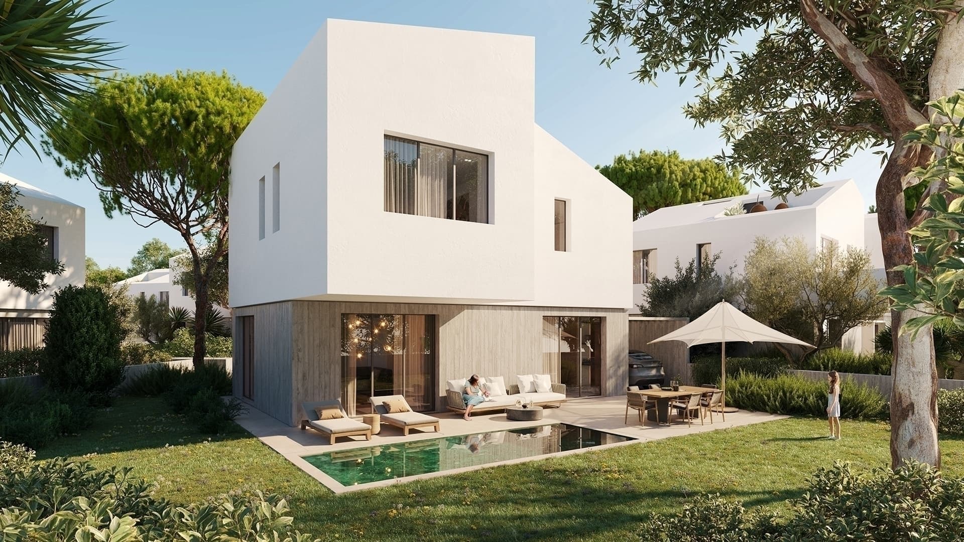 3-bedrooms house in Larnaca, Cyprus.