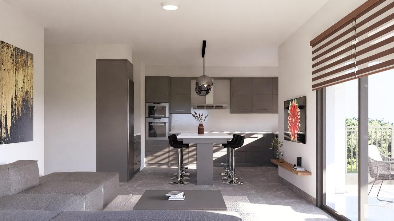 2-bedrooms apartments in Paphos, Cyprus.