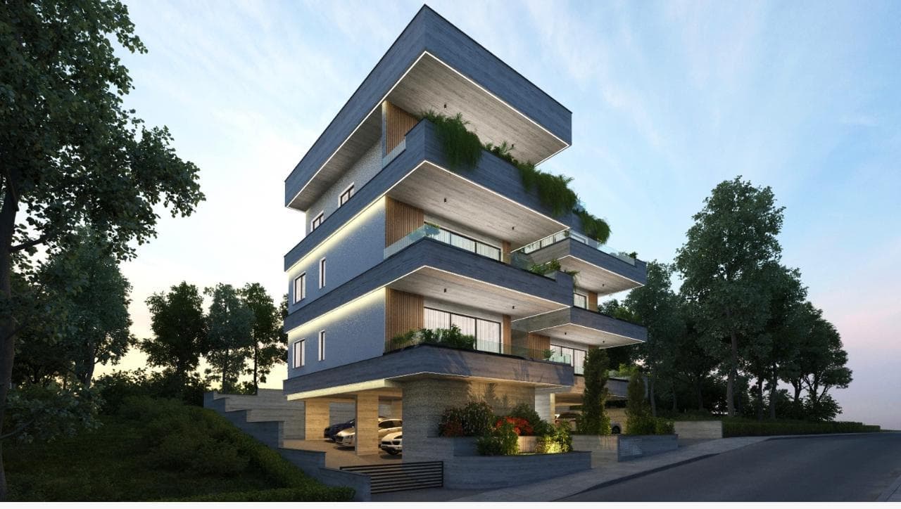 2-bedrooms apartments in Limassol, Cyprus.