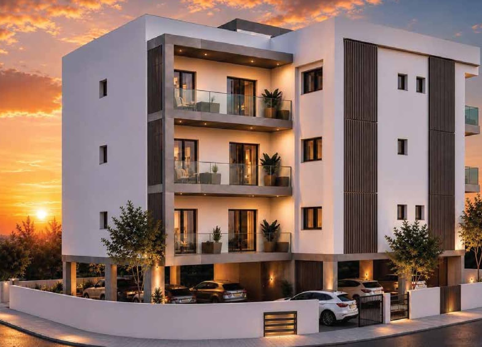 2-bedrooms apartments in Paphos, Cyprus.