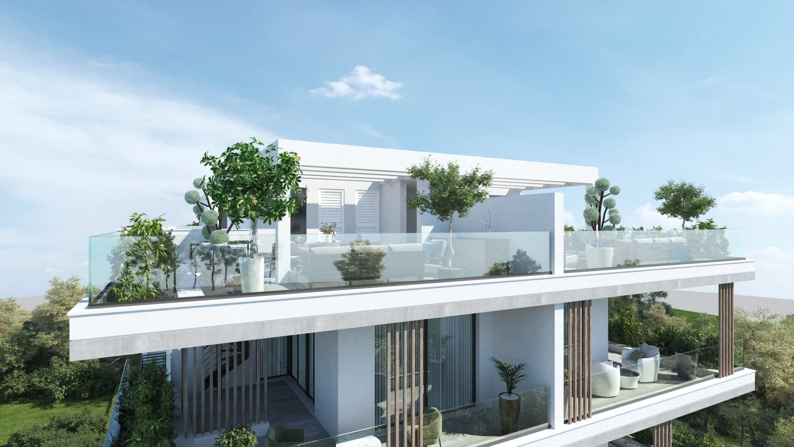 2-bedrooms apartments in Larnaca, Cyprus.