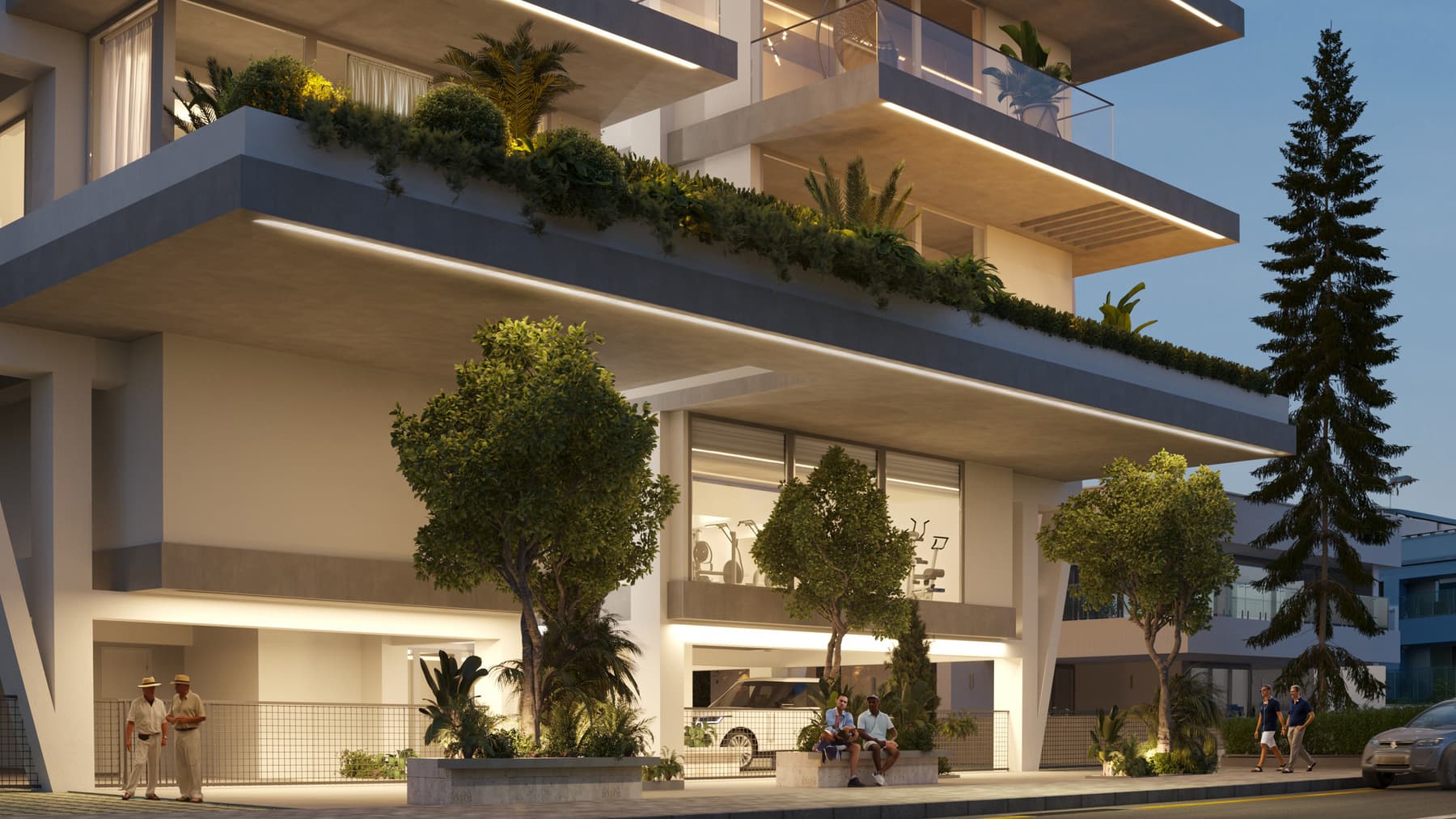 2-bedrooms apartments in Limassol, Cyprus.